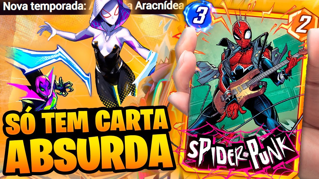 HYPEEEEEEE para a NOVA TEMPORADA dos MIRANHAS no Marvel Snap (React)