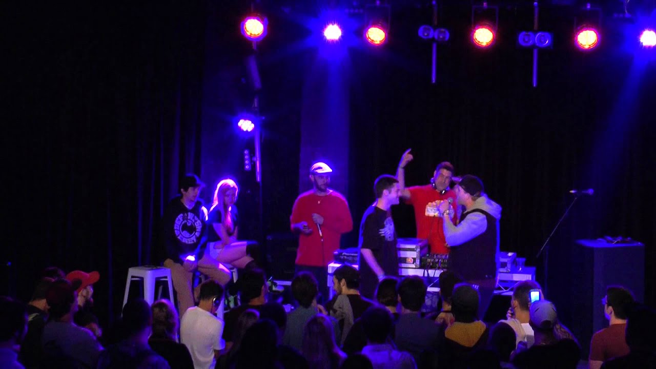 Benji PK crew (SYD) vs Halde (ADL). Tongue gig in Sydney NSW