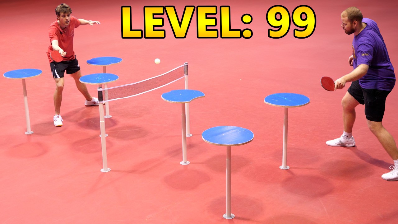 Ping Pong on the Smallest Possible Table
