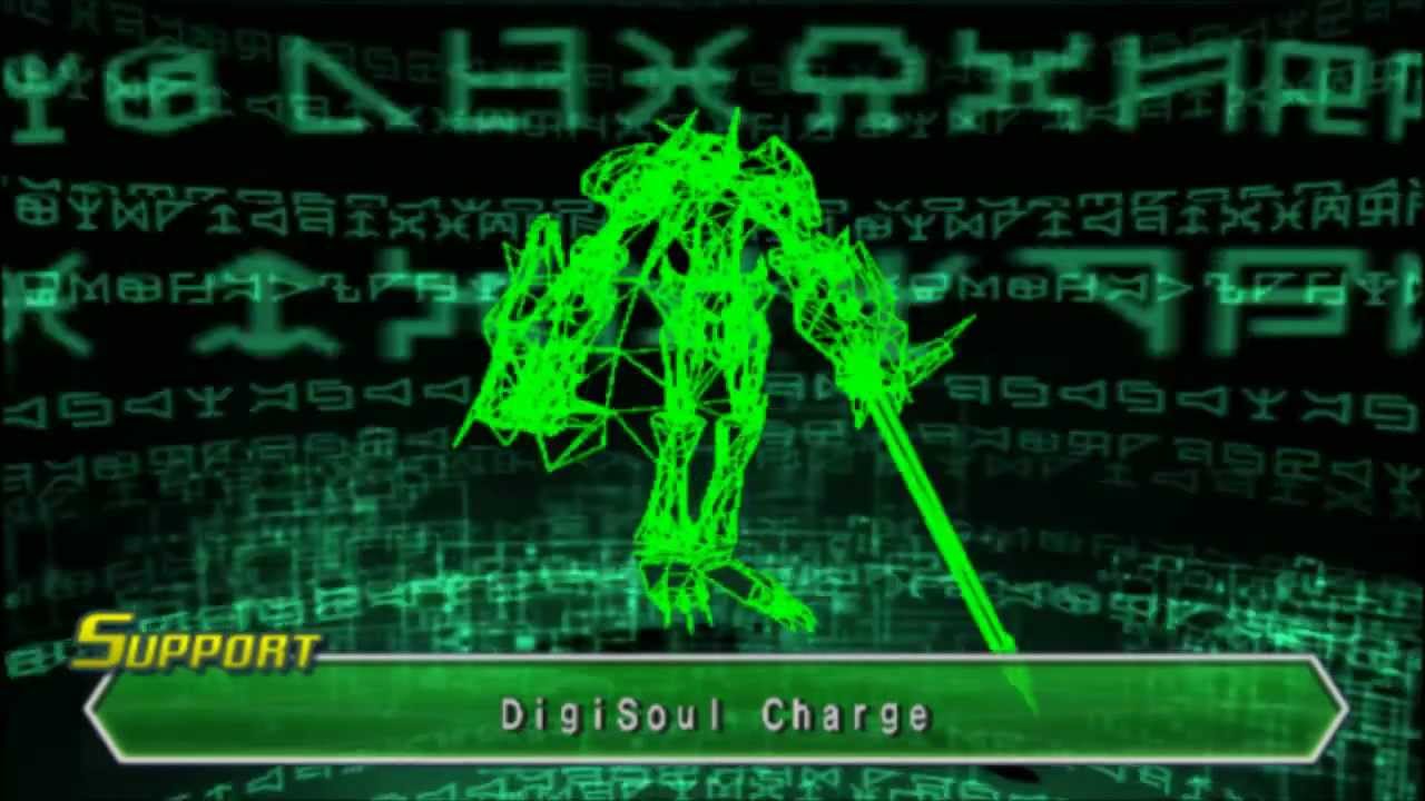 Digimon Data Squad PS2: Wargreymon digivolves to Omnimon