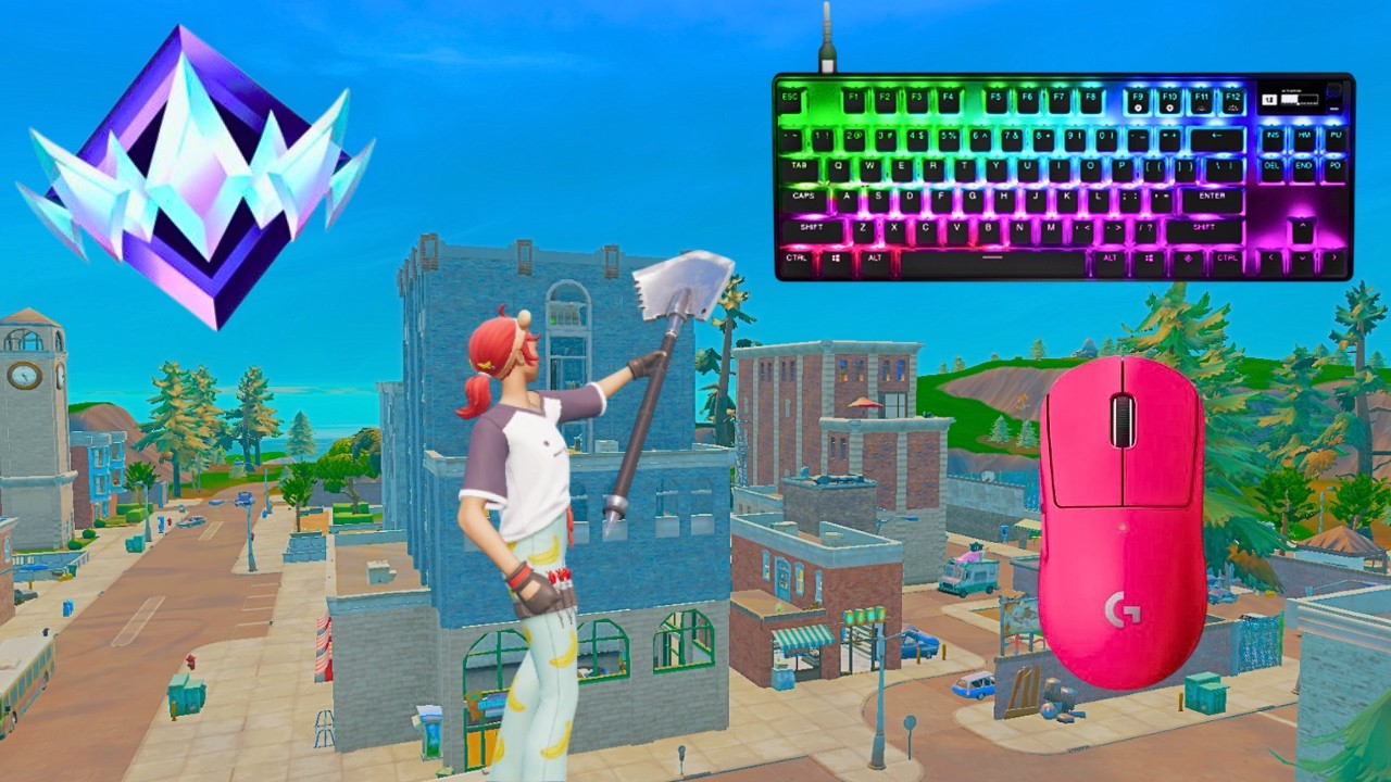 Fortnite Unreal Ranked Reload | Keyboard & Mouse Gameplay | 240 FPS  | 4K