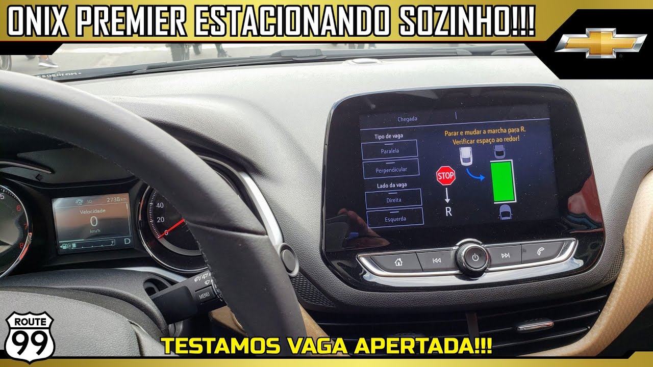 COMO O CHEVROLET ONIX PREMIER 2 ESTACIONA SOZINHO? | CANAL ROUTE 99