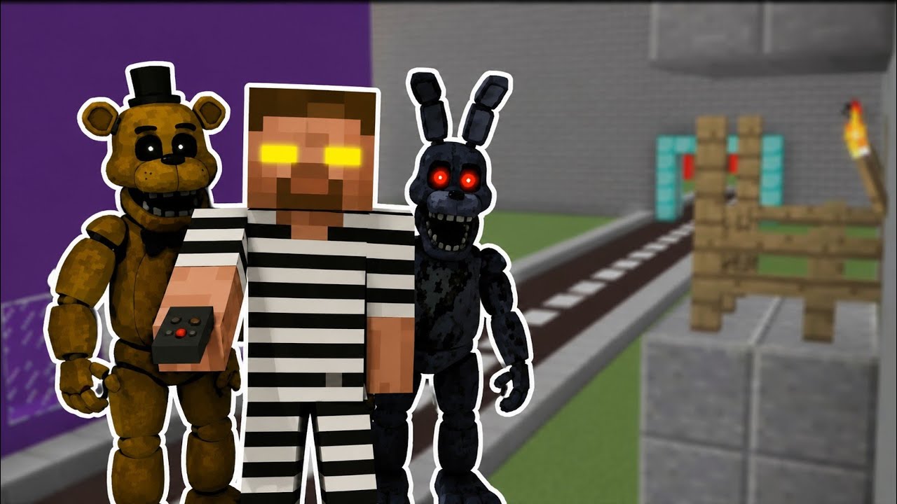 Minecraft Serileri / Aref Robotlarını Serbest Bıraktı ve Robotlar Şehre Saldırdı