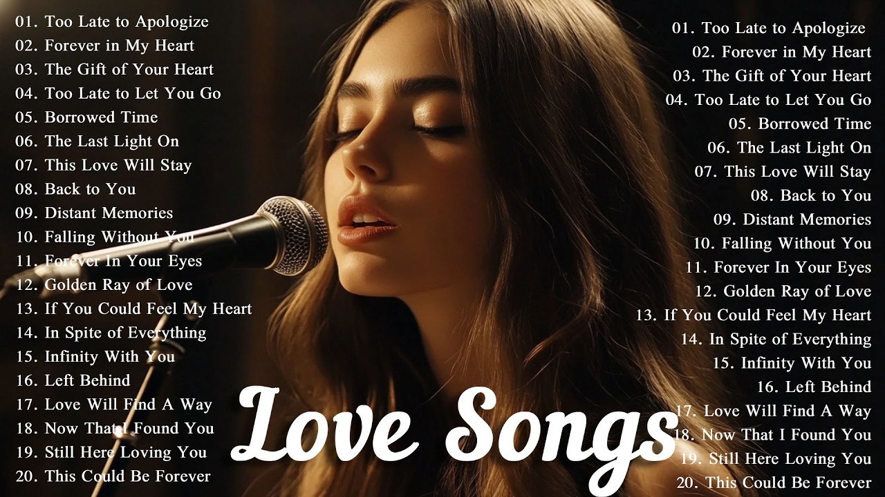 Beautiful Love Songs Playlist ~ Relaxing Romantic Ballad 2026 ~ Easy Listening ~ Latest Song 2026