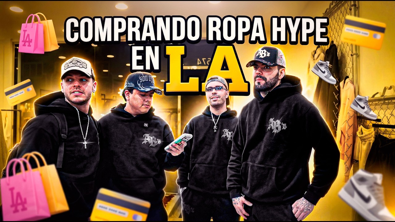 MAESTRO SHIFU: ESTAMOS EN LOS ANGELES COMPRANDO ROPA HYPE 🛍️
