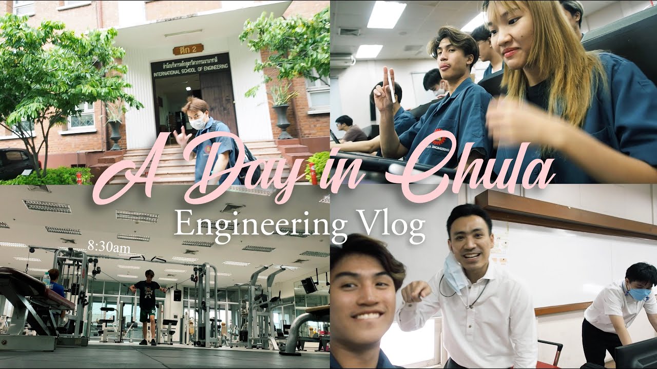 A day in college! | Sophomore Engineering Chula ✨⚙️