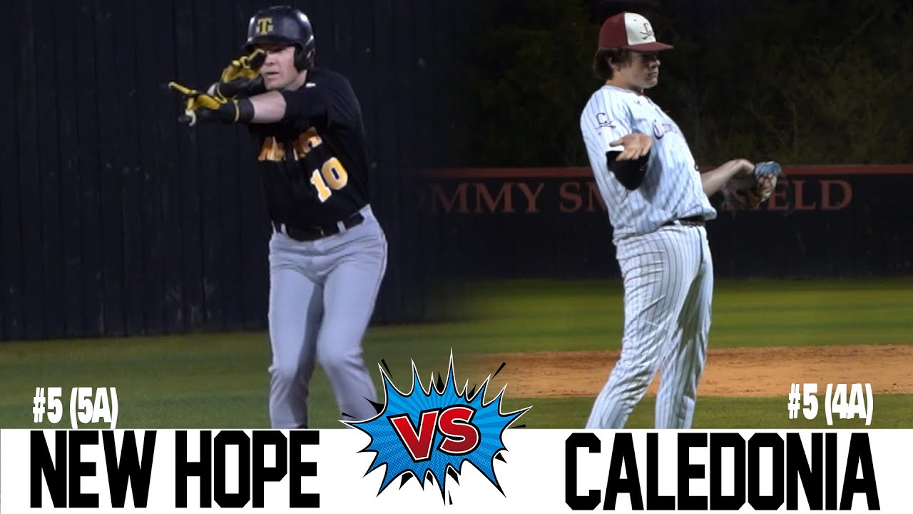 INTENSE RIVALRY GAME! l #5 (5A) NEW HOPE VS #5 (4A) CALEDONIA