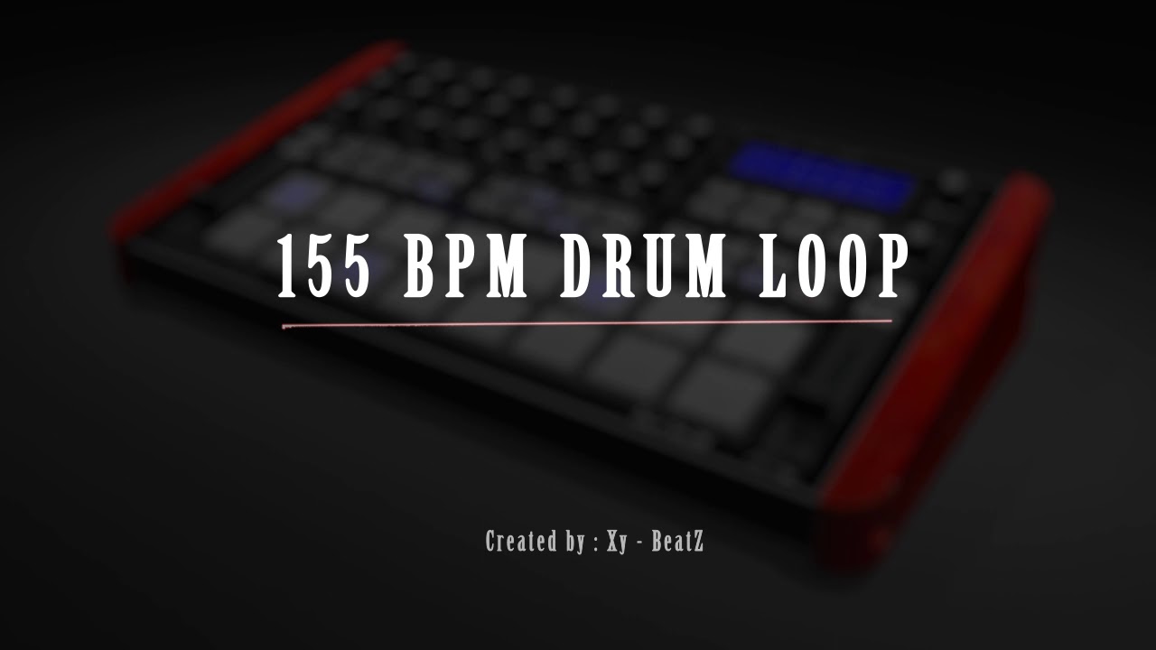 155 BPM Drum Loop | Hard Aggressive  Trap Drum | Warrior  | Nr 15