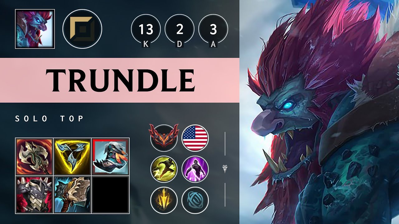 Trundle Top vs Poppy - NA Grandmaster Patch 25.10