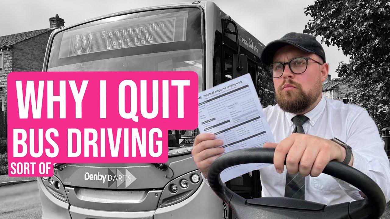 Почему я уволился с работы водителем автобуса: последнее видео Transdev