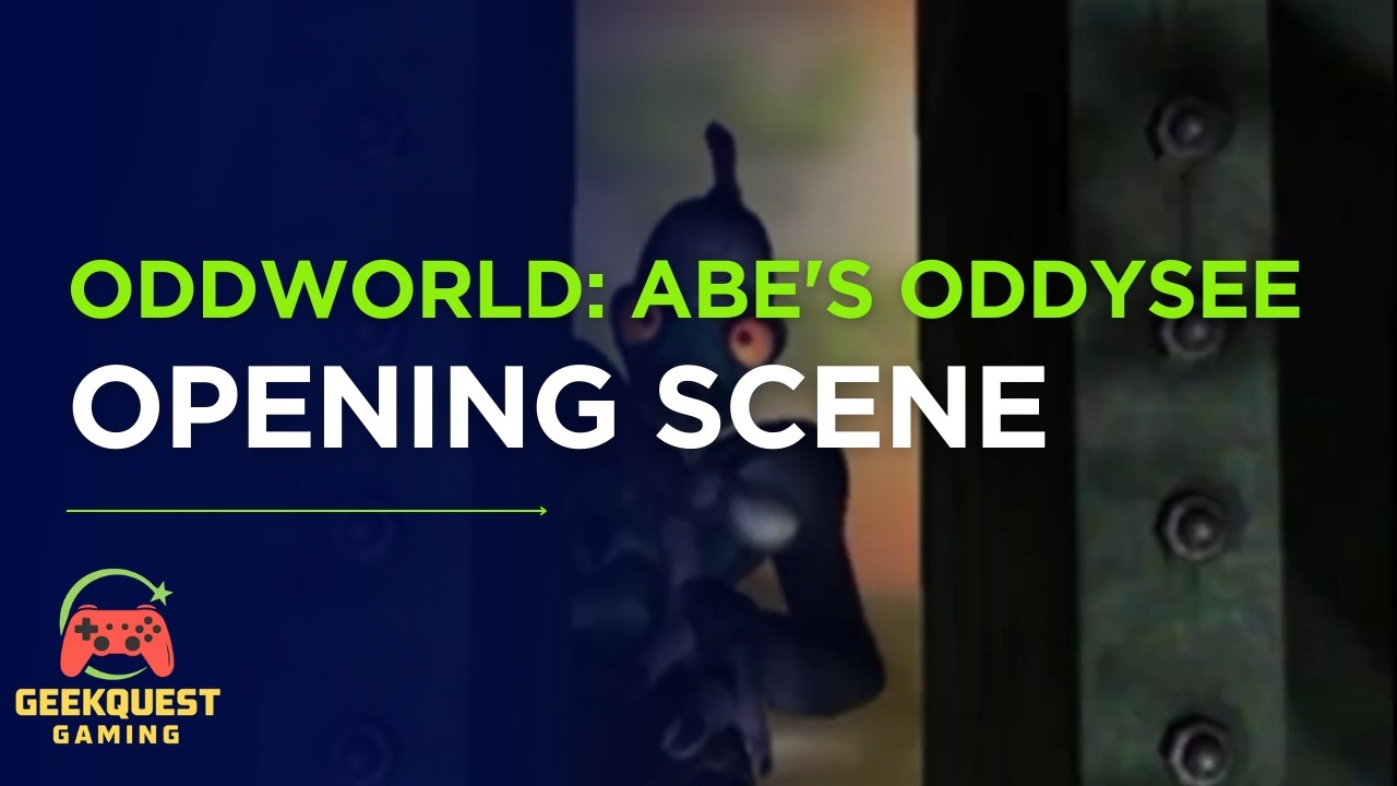 Oddworld: Abe's Oddysee Opening Scene
