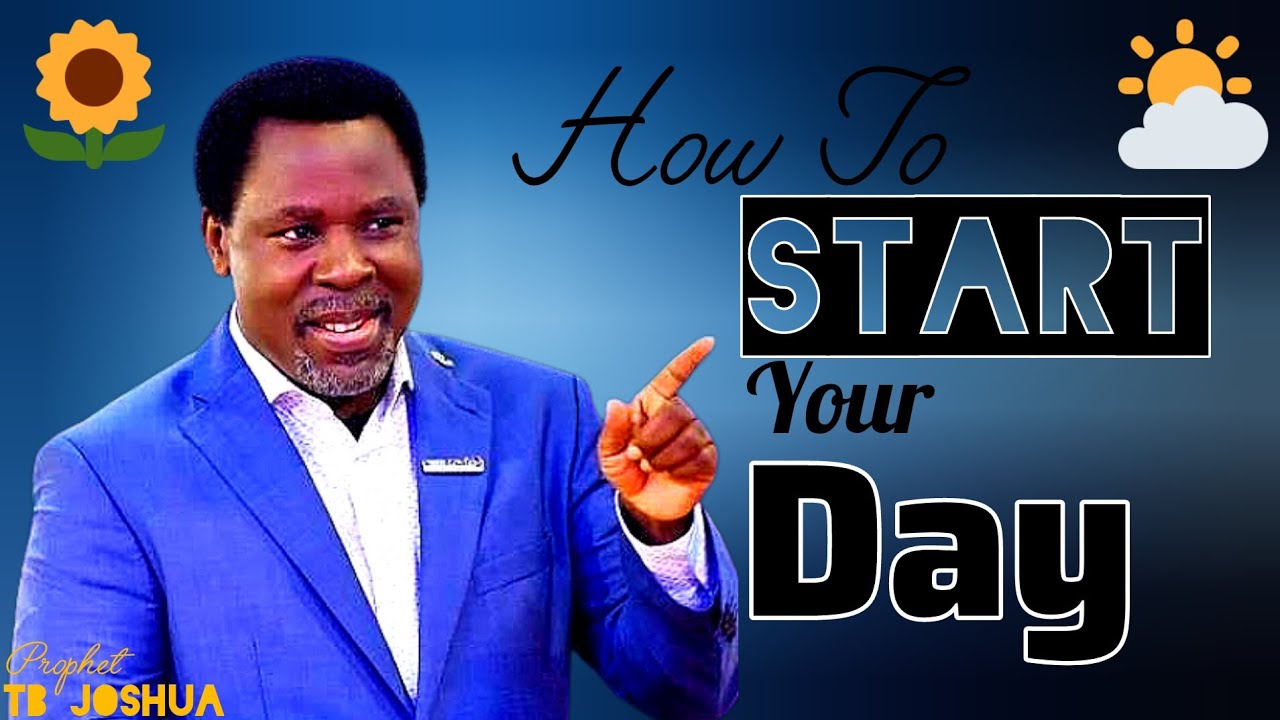 START your Day with this PRAYER 🙏 - By Prophet TB Joshua #tbjoshualegacy #emmanueltv #tbjoshuaprayer