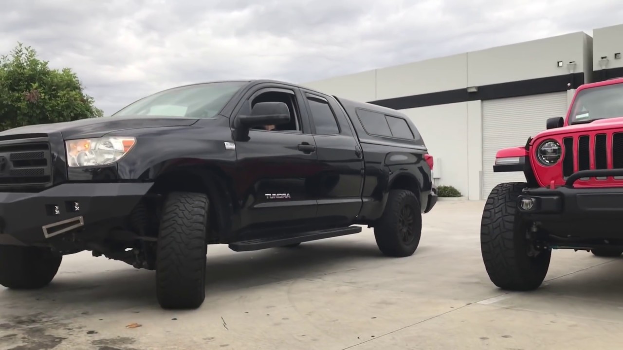 Toyota Tundra Smittybilt M1 Bumpers Led Lights & Winch