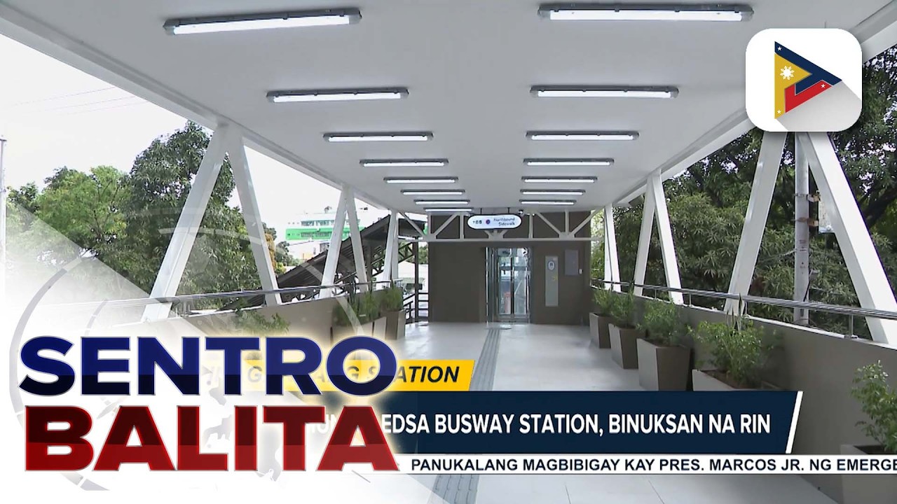 Bagong Kamuning Footbridge na mas mababa at maaliwalas, binuksan na; bagong Kamuning EDSA...
