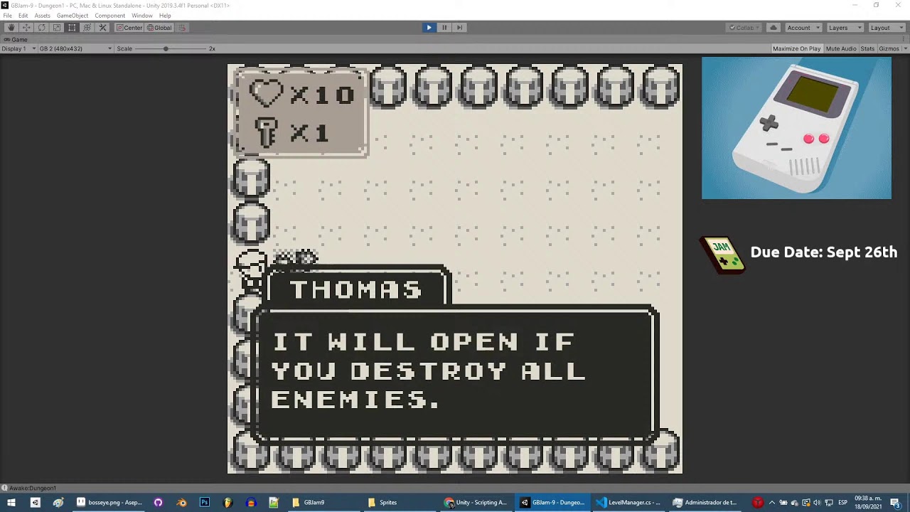 GBJam 9 - Day 2