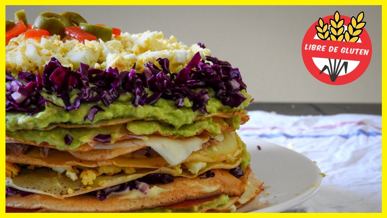 TORRE de PANQUEQUE | Receta fácil SIN GLUTEN (la pruebo por primera vez)