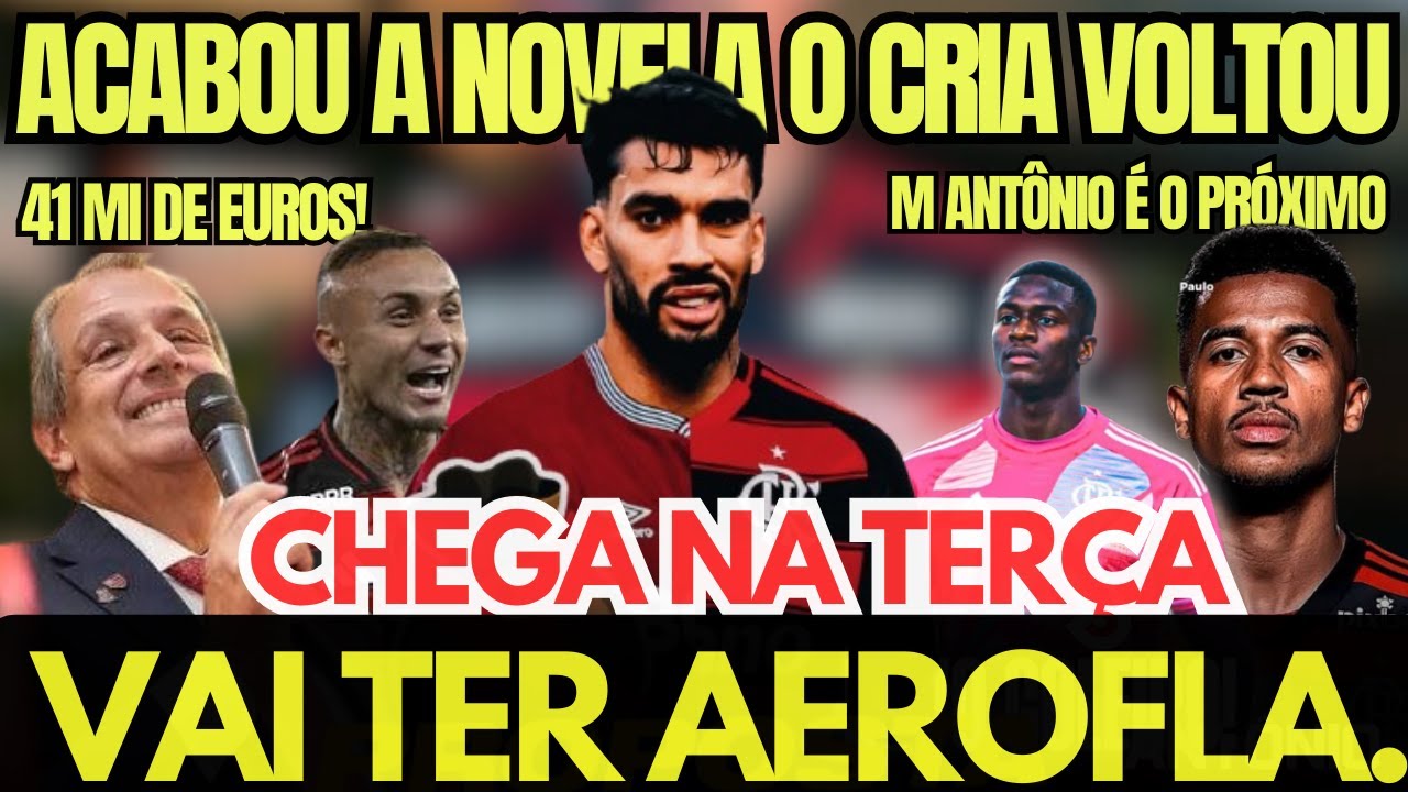 Acabou a novela, fim de papo a maior contratação da história do futebol brasileiro,  os antis  ja