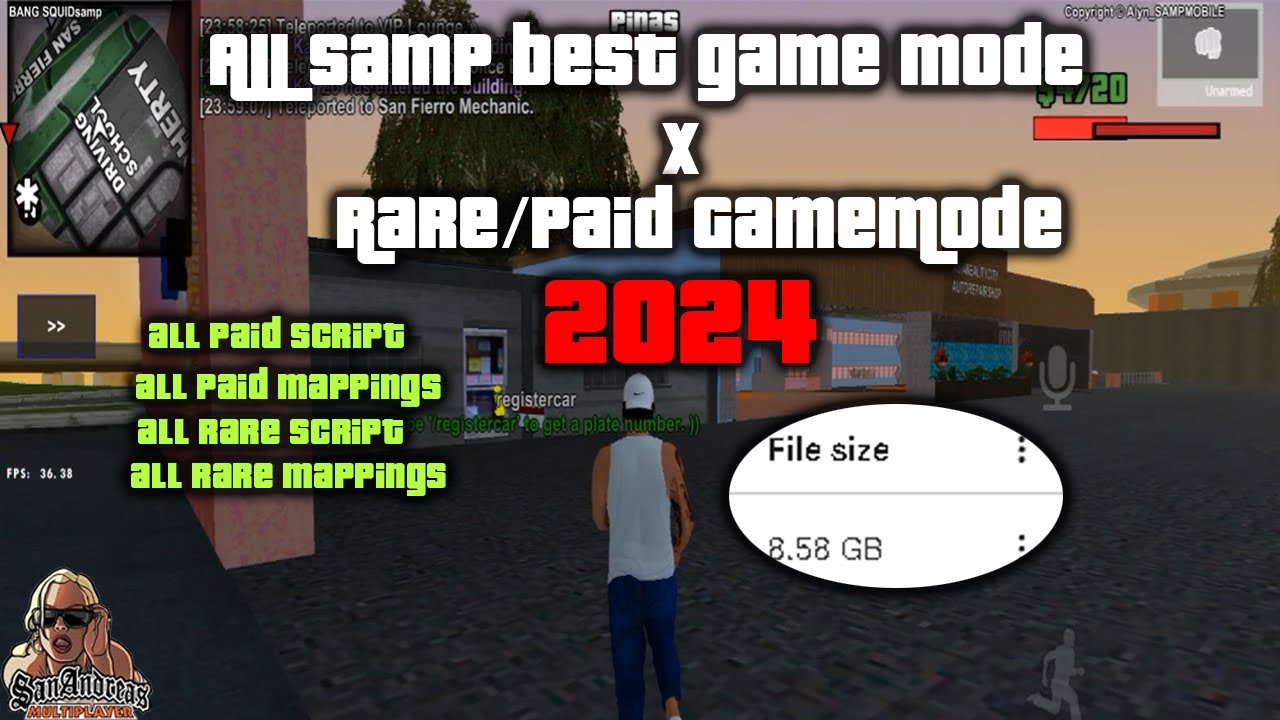 [SHARE] ALL SAMP BEST GAMEMODE  | San Andreas Roleplay