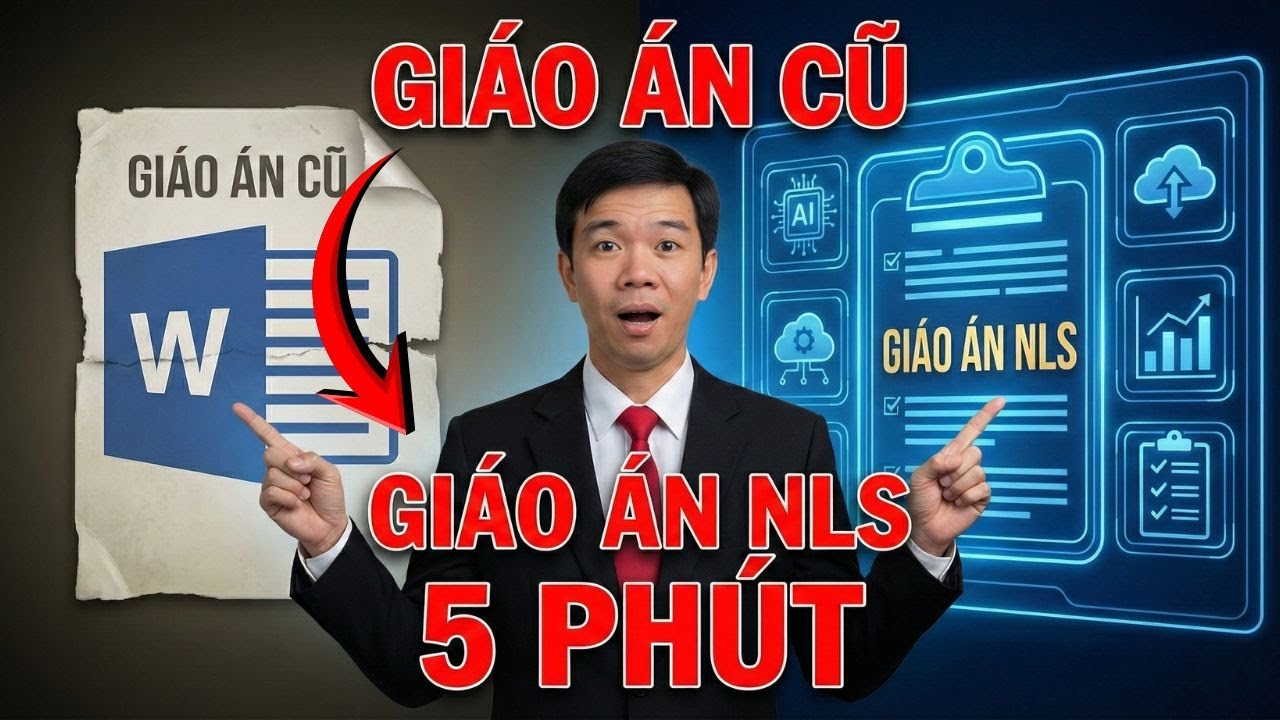 Tạo Giáo Án Năng Lực Số Mới Từ Giáo Án Cũ Trong Vài Bước Đơn Giản!