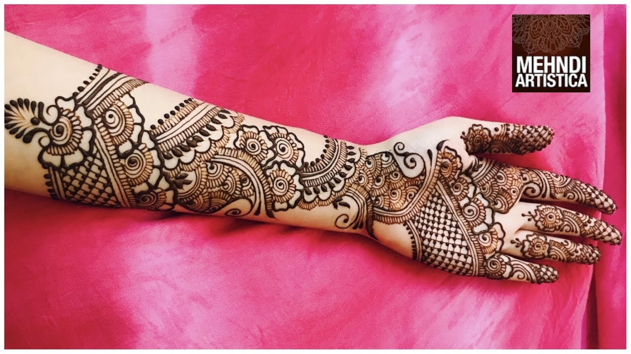 Full Hand Mehndi Designs | Beautiful Bridal Arabic Henna mehendi | Mehndiartistica # 1000+ VIDs