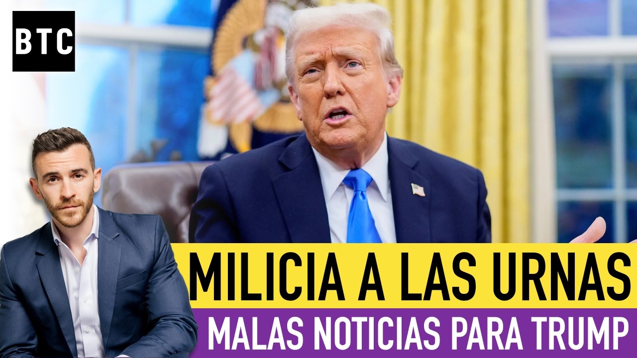 GOLPE A TRUMP y a su plan de enviar militares a las urnas en el 2026