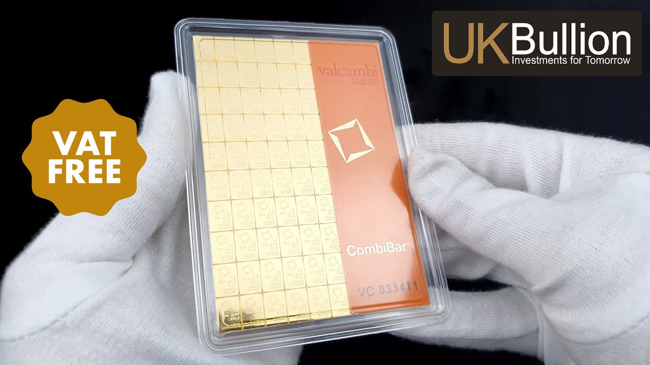 100 x 1g Valcambi Gold CombiBar I Buy Now