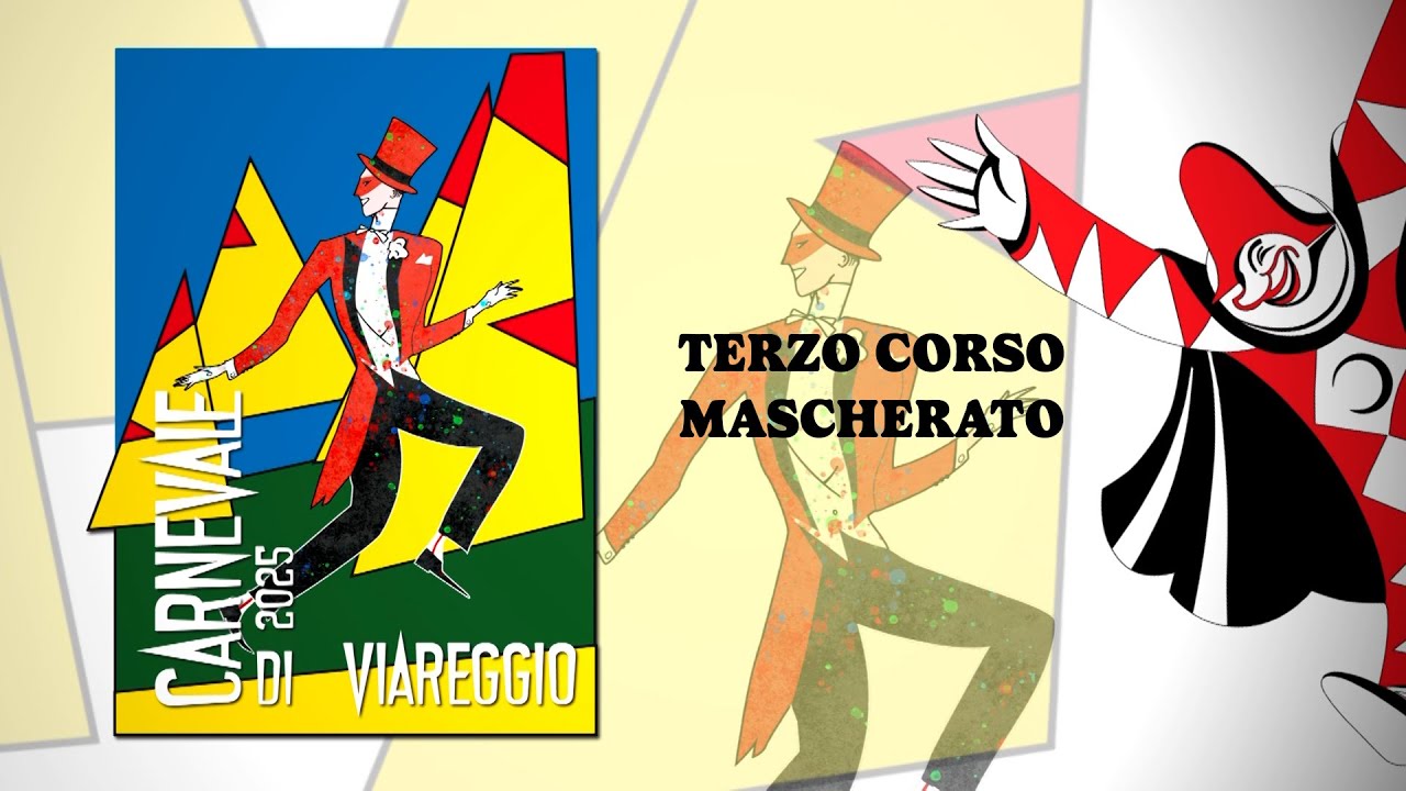 Carnevale di Viareggio 2025 | Terzo Corso Mascherato | 22/02/2025