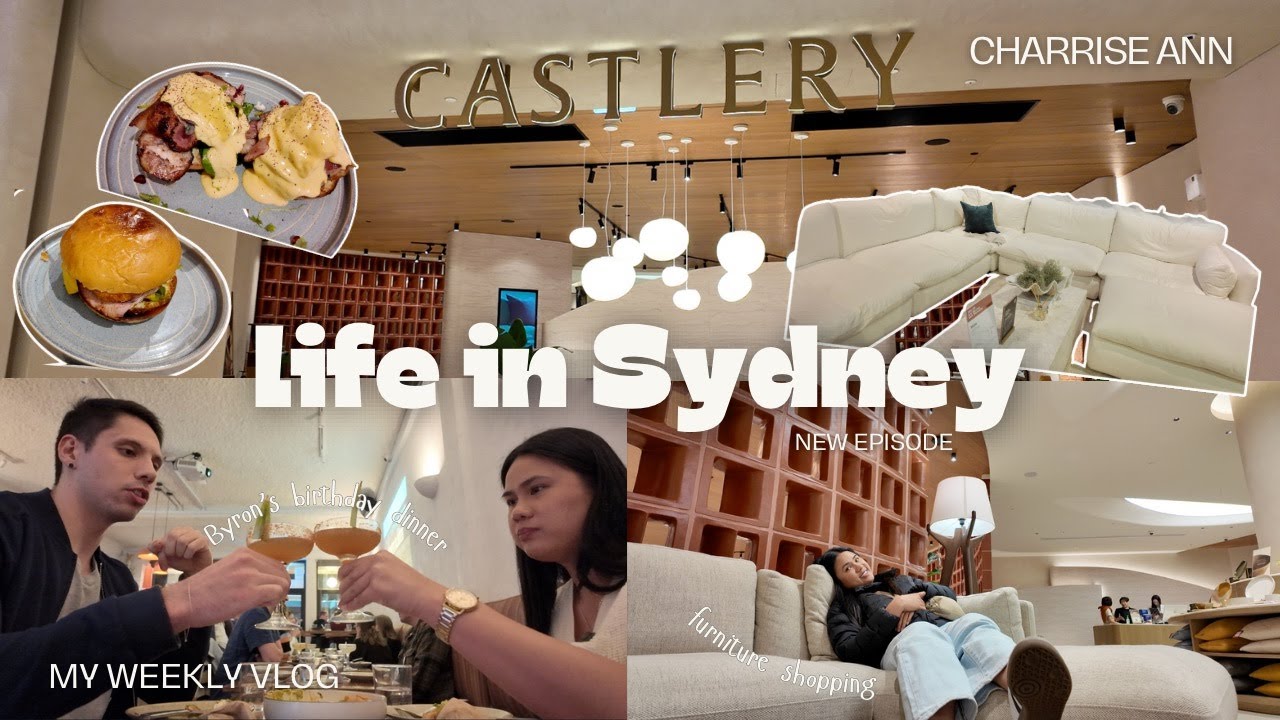 furniture shopping in Sydney 🇦🇺 | Castlery, James Lane, etc | celebrating Byron's birthday 🎊