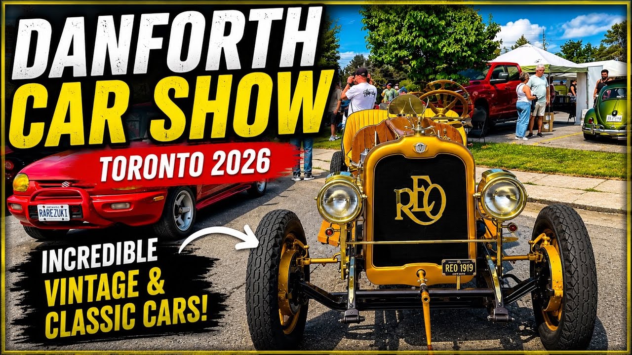 Toronto&rsquo;s CRAZIEST Classic Cars 🚗🔥 | Danforth Car Show 2026
