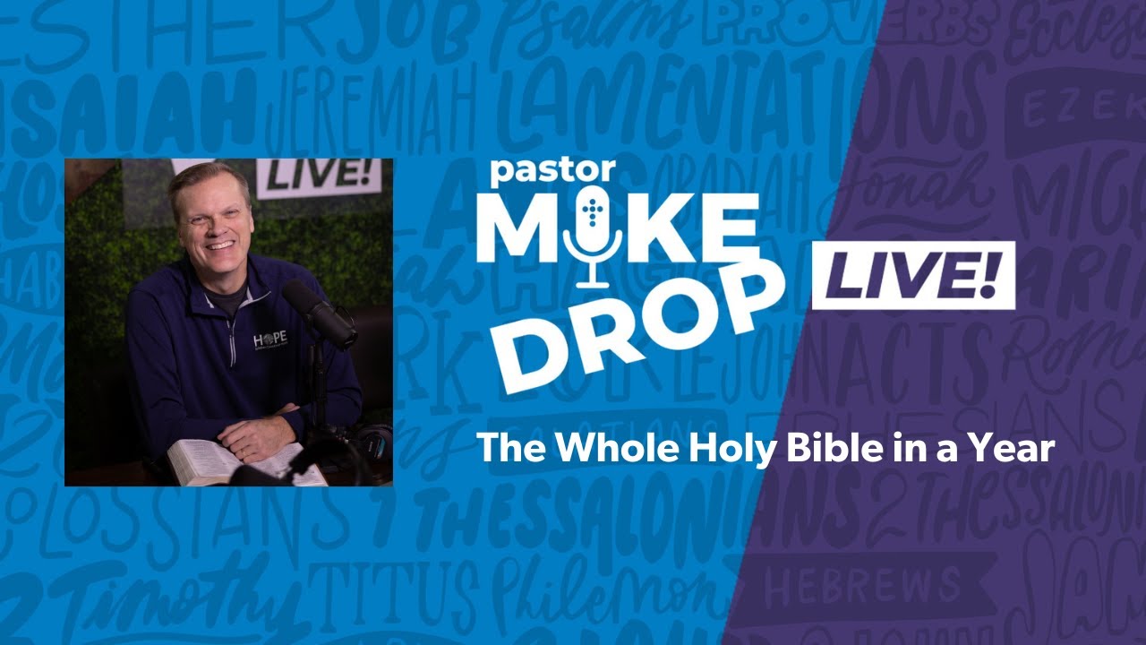 The Whole Holy Bible in a Year: Mark 1-5 & Leviticus 1-27 | Ep. 5 | 2.1.2023