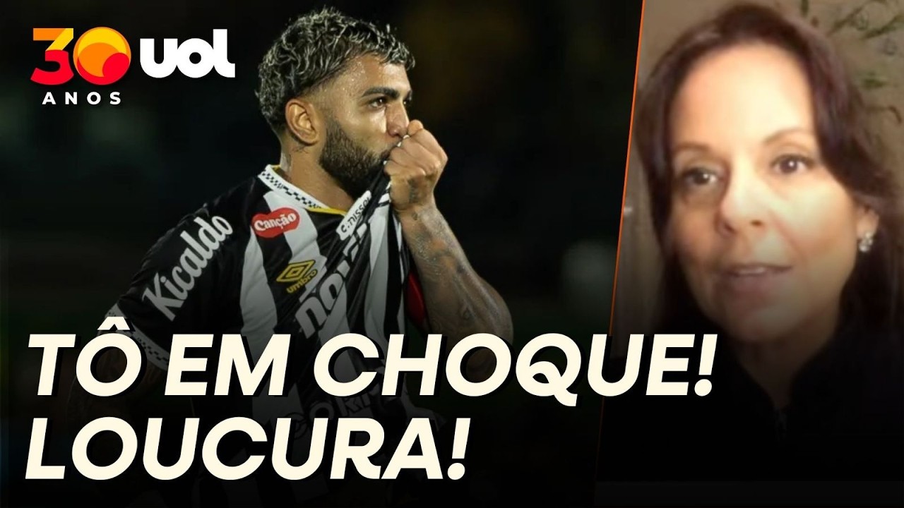 GABIGOL FALANDO DE SELE&Ccedil;&Atilde;O? FICO ASSUSTADA AT&Eacute; DE PERGUNTAREM SOBRE ISSO! FABIOLA DETONA!