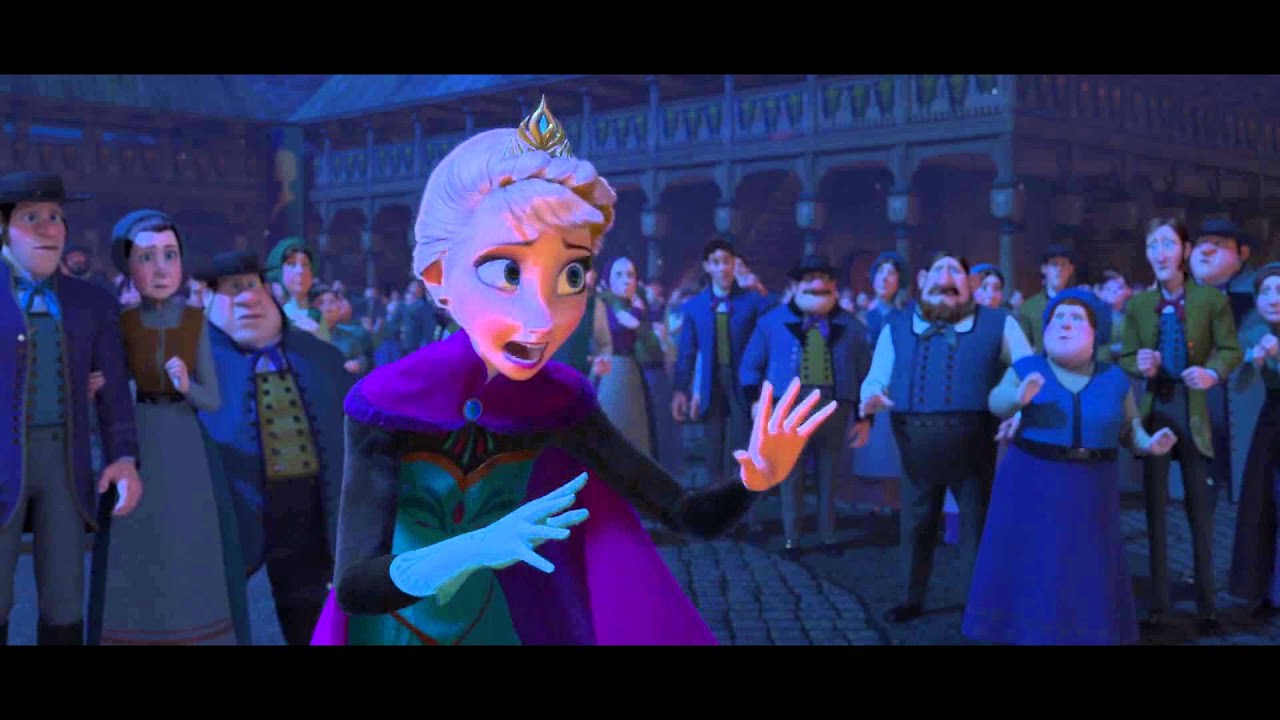 elsa runs away