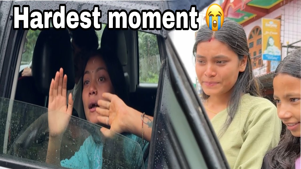 Xhidara jana din ma sabai runa thala😭 hardest moment !!miss you👋