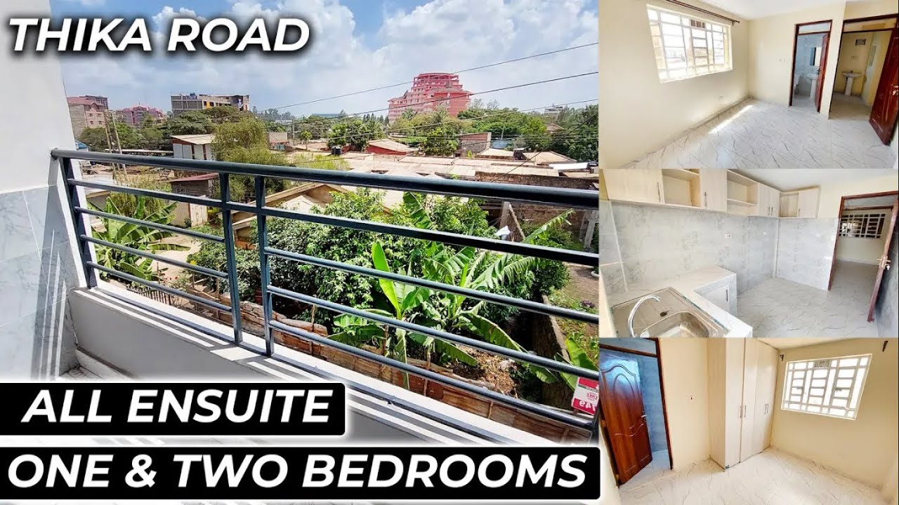 Newly Constructed ONE & TWO Bedroom Units | THIKA ROAD RUIRU RAINBOW RESORT | 20,000 KAH RENT 2024