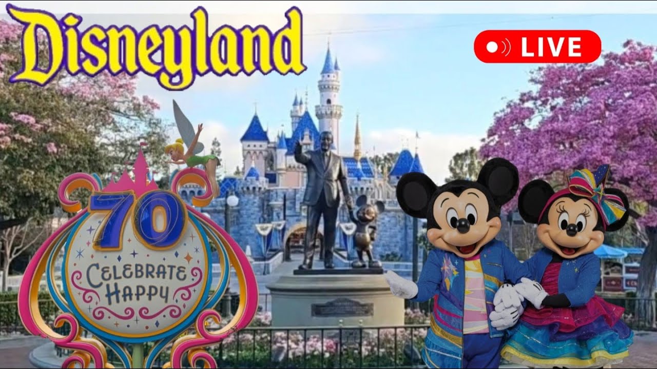 Disneyland Super Saturday Ropedrop Rides Shows #livestream Lunar New Year Parade