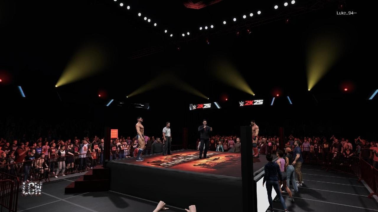 WWE 2K25 Gunther vs Ken Shamrock European championship