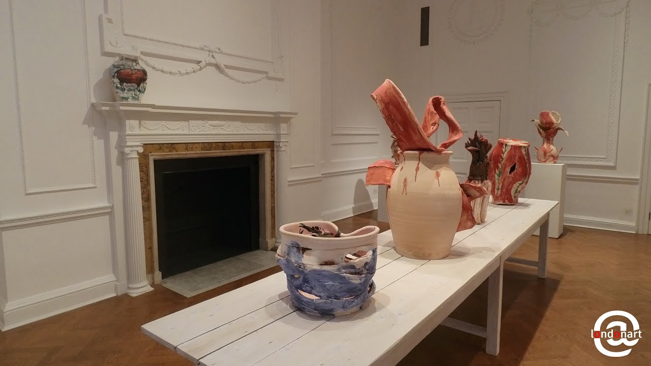 Ceramics by Miquel Barceló in Thaddaeus Ropac London