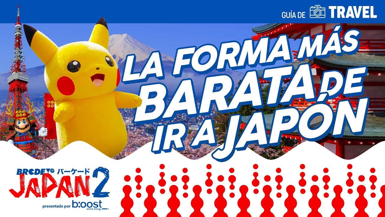 La forma más BARATA de ir a Japón