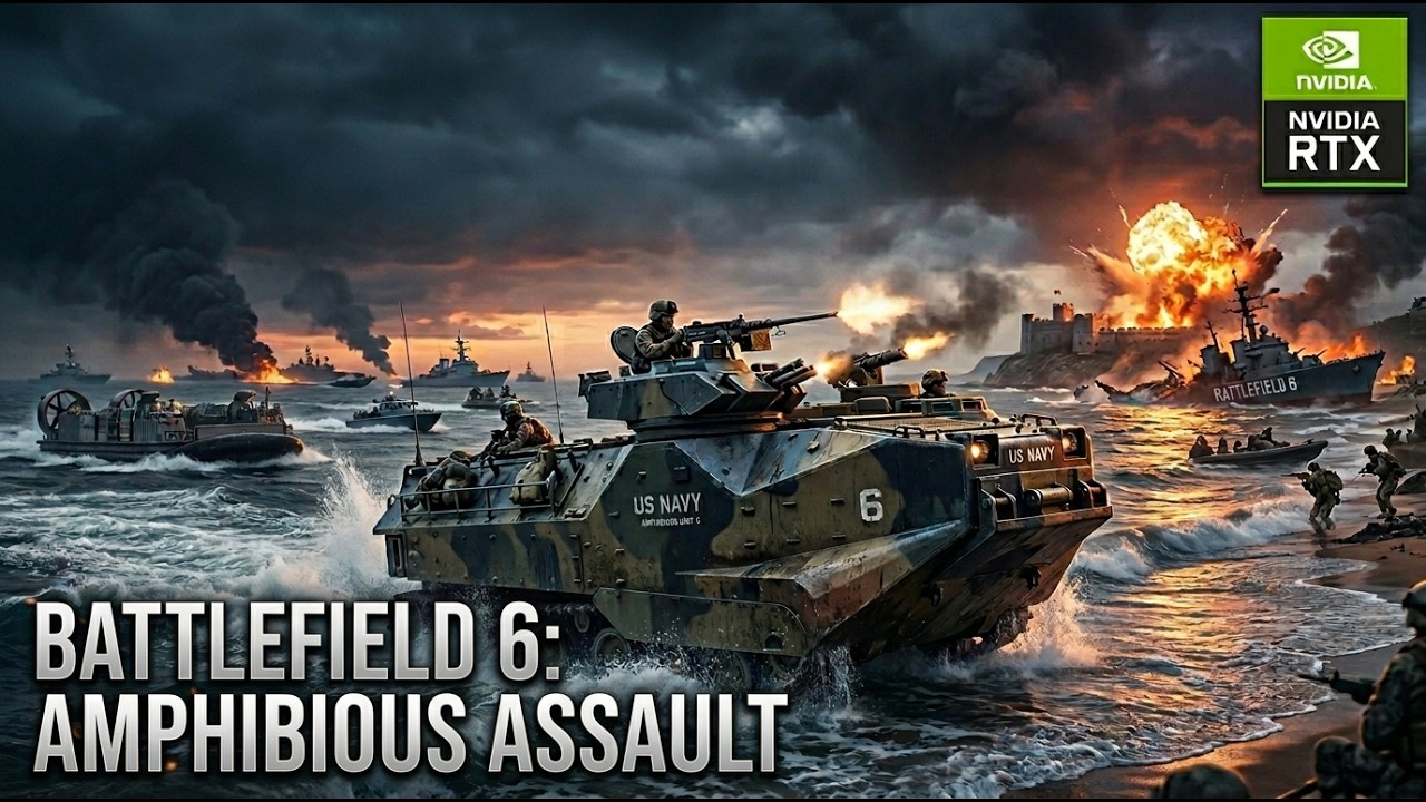 Battlefield 6 Navy Combat Gameplay | Next-Gen Warfare