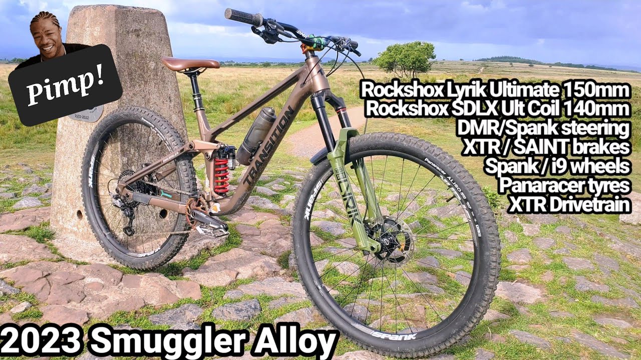 1st laps on my PIMPED 2023 Transition Smuggler Alloy at Forest of Dean