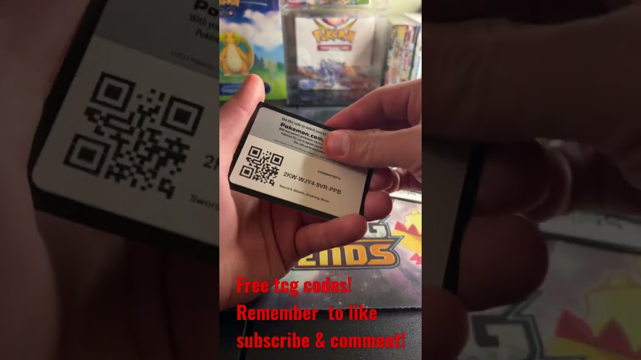 Free Pok&eacute;mon tcg codes!!