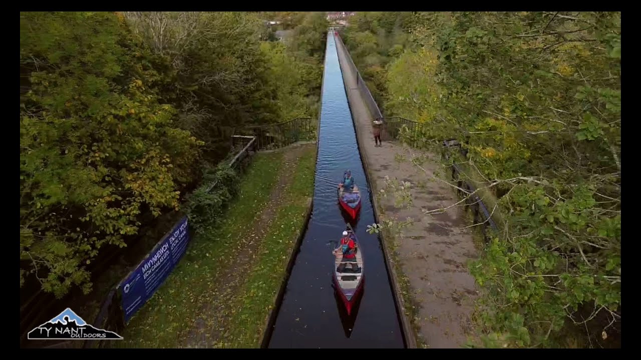 Ty Nant Outdoors Pontcysyllte Aquaduct Canoe Tour
