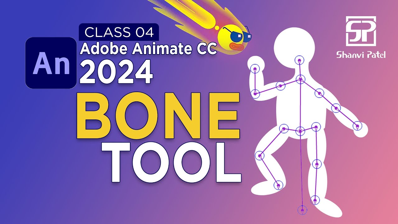 Adobe Animate CC 2024 Advance Level: Bone Tool | 2D Animation | Hindi