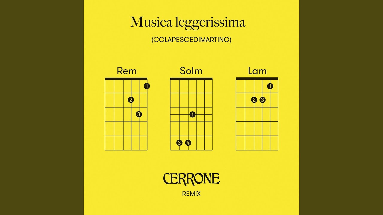 Musica leggerissima (Cerrone Remix)
