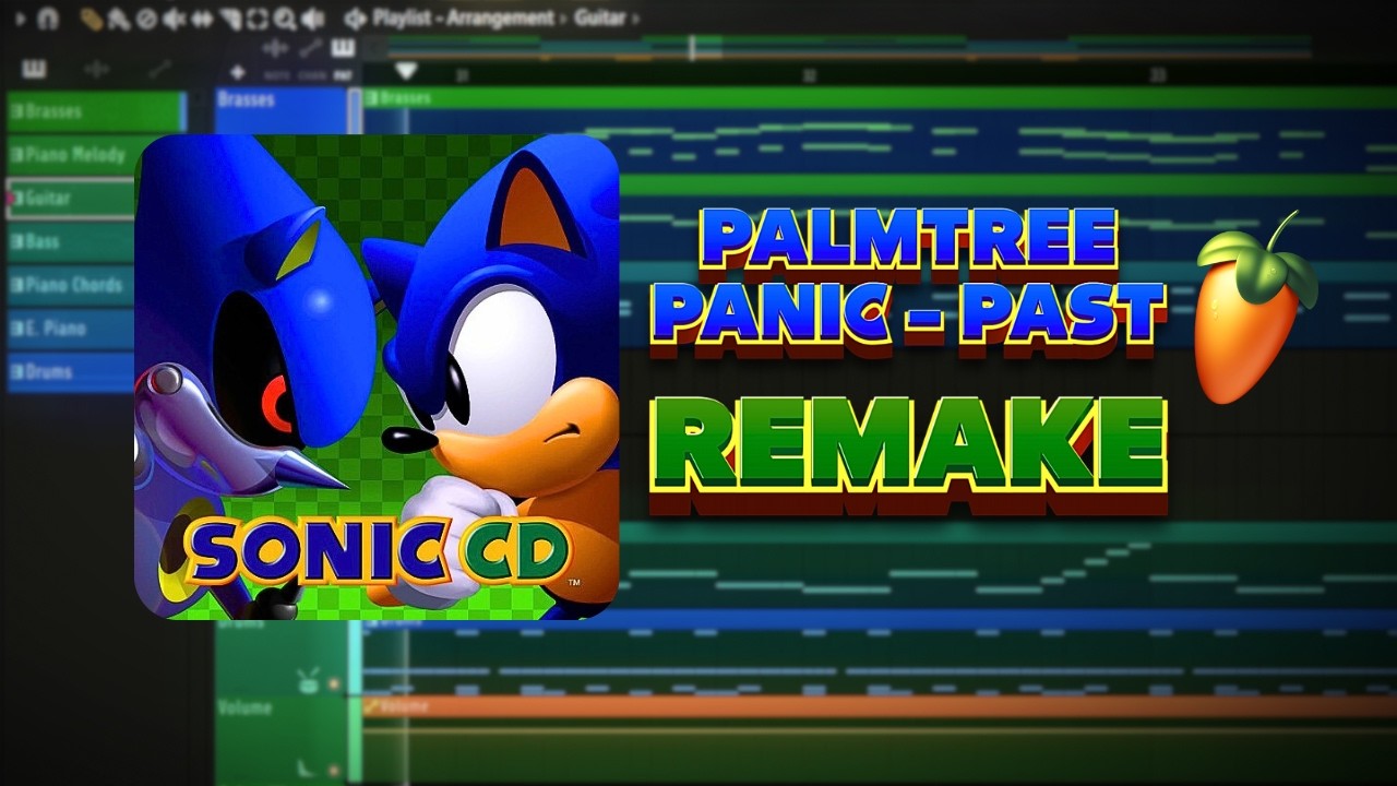 [ FLP ] Sonic CD - Palmtree Panic (Past) REMAKE FL STUDIO