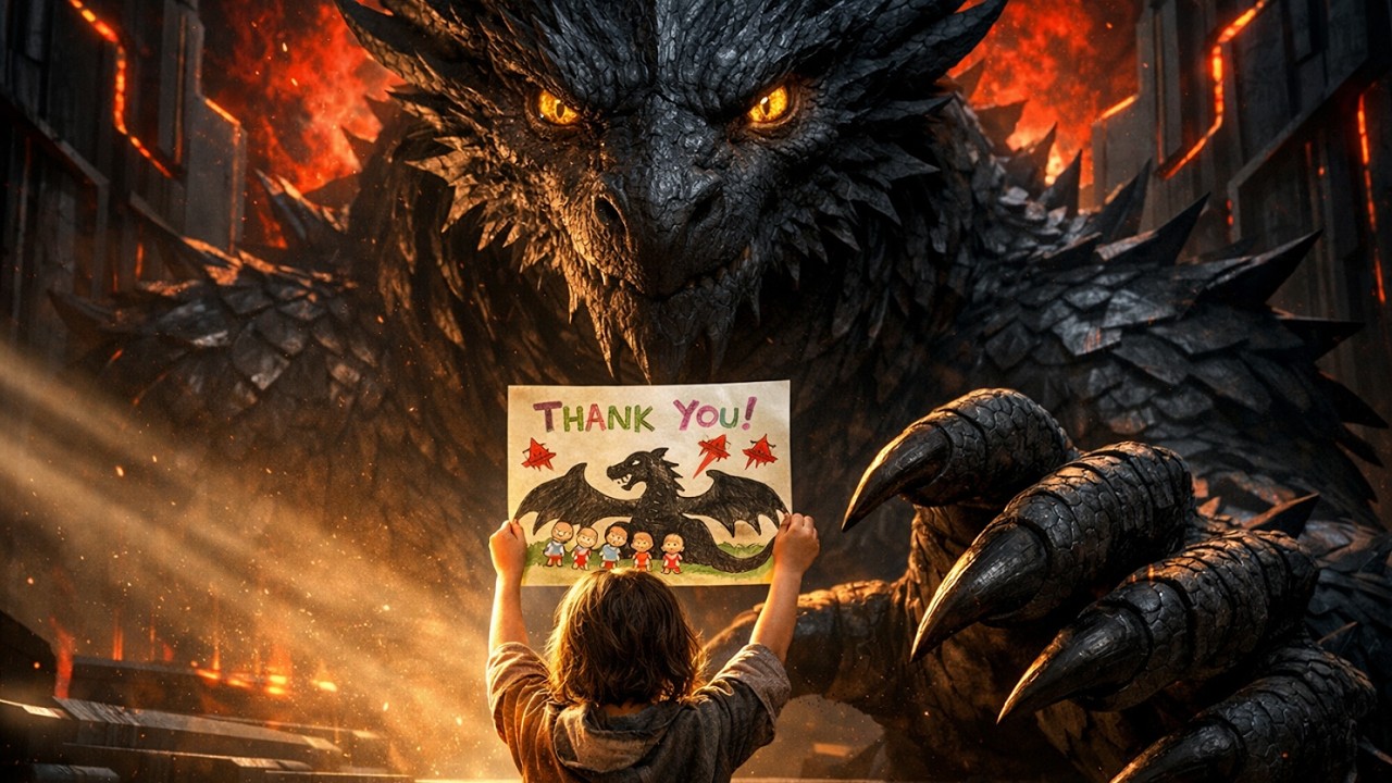 The Most Feared Dragon Emperor Denied All Gifts… Until One Human Orphan Made Him Stop  HFY