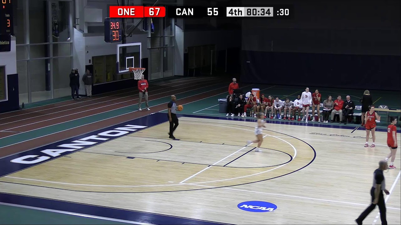 SUNYAC Women's Basketball First Round: Canton vs. Oneonta
