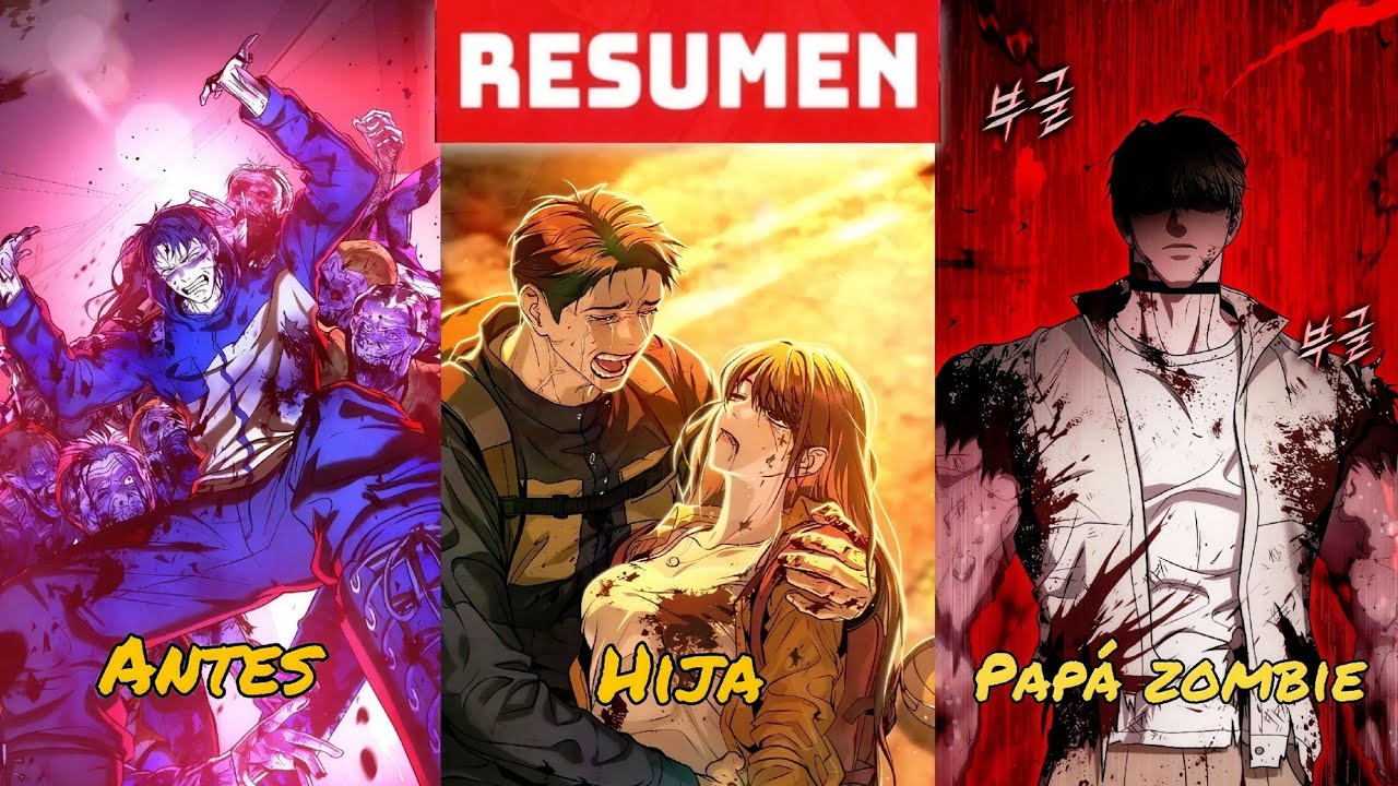 Obtuvo poder de los zombies después de ser devorado 100 veces Manhwa Resumen