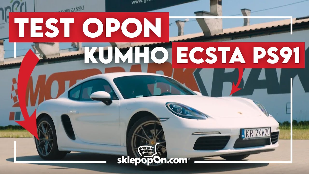 Testujemy opony Kumho Ecsta PS91 w Porsche 718 Cayman