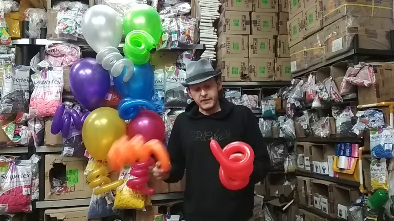 שיטה אחרת לעשות בלון נקניק 260 מסולסל